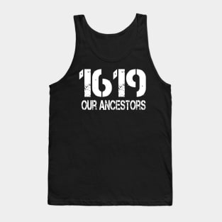 1619 Our Ancestors African American Tank Top